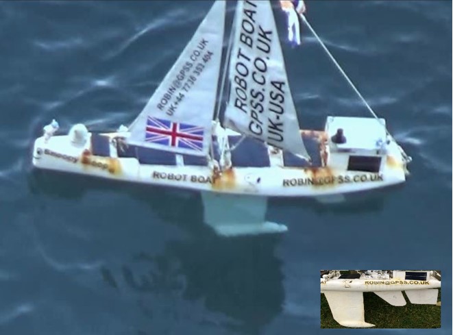 Boat 11 without rudder