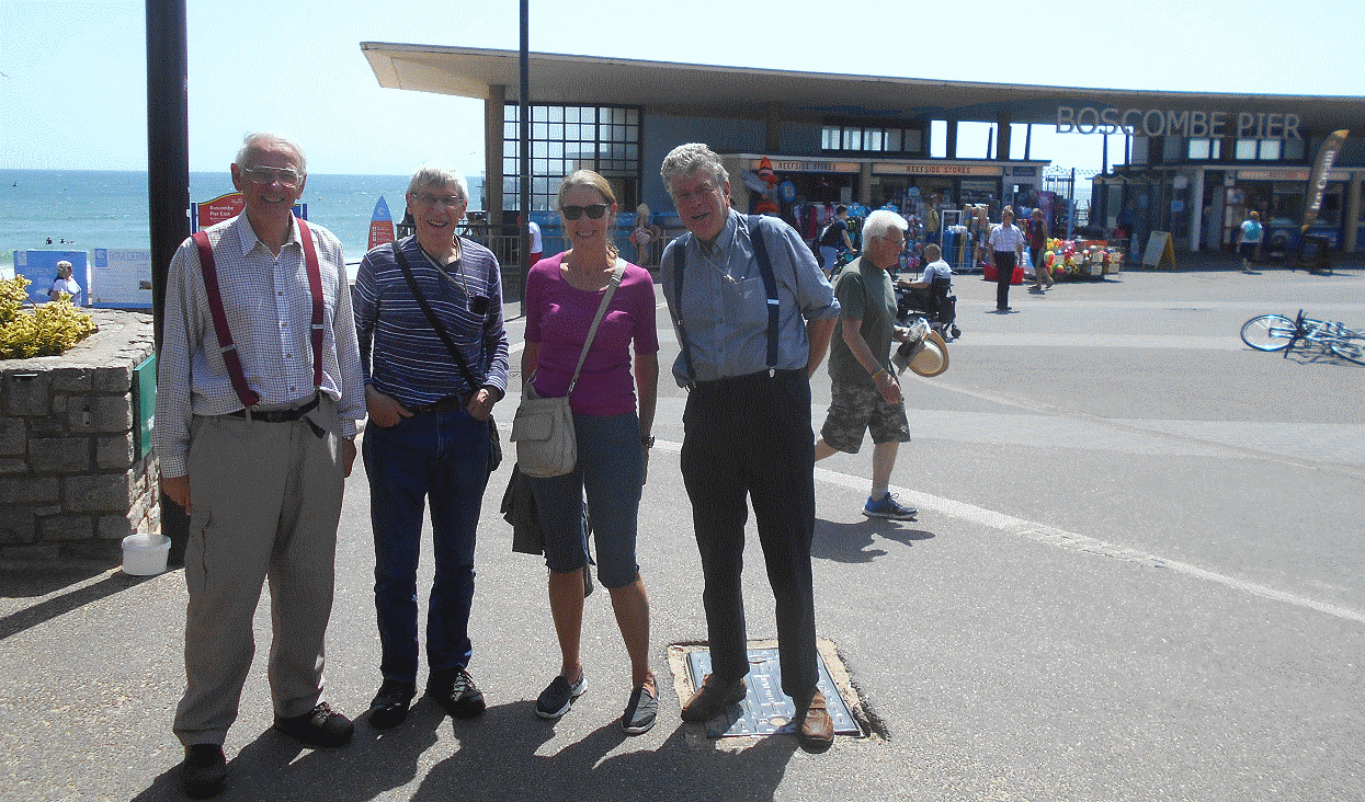 Snoopy's Launch Team near Boscombe Pier