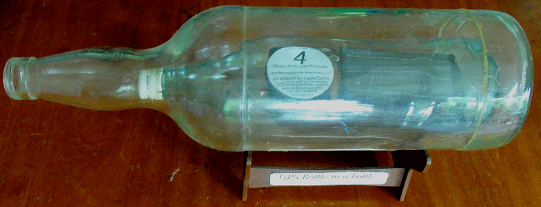 GPS Bottle in a bottle