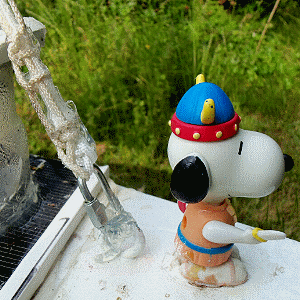 quick link used to tie jib to deck