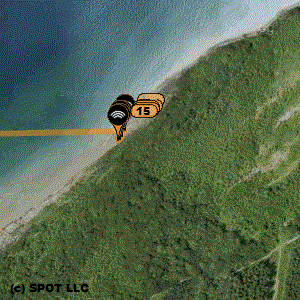 where Snoopy landed and reported on SPOT