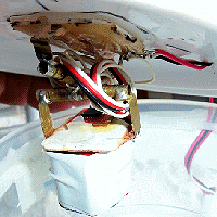 Compass Gimbal inside