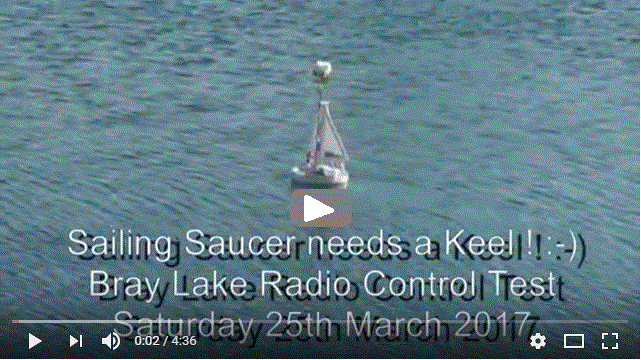 Sailing Saucer on Bray Lake